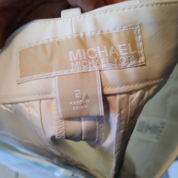 White Michael Kors cotton shorts - Picture 3 of 3